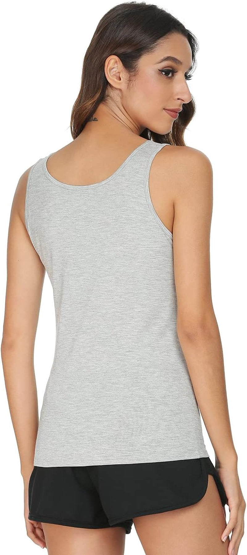 Womens Supersoft Camisole Stretch Casual Tank Tops